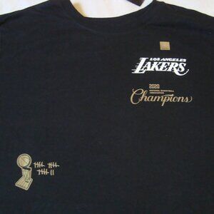 NEW Nike Los Angeles Lakers 2020 NBA Championship T-Shirt Size XL Lebron NWT